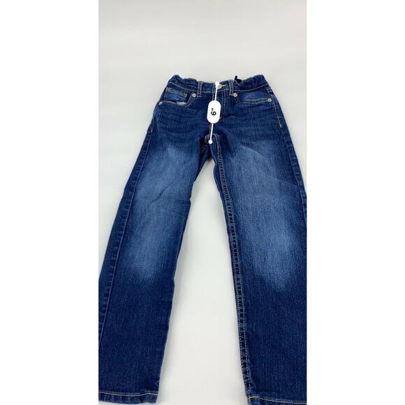 Levi’s 502 Girls Faded denim jeans Sz 7X - Picture 7 of 8